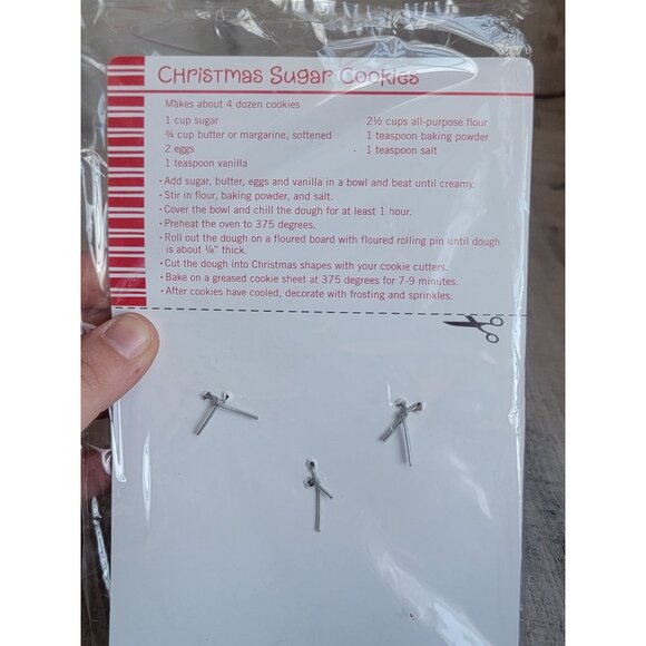 Hallmark‎ cookie cutter Snowman heart xmas kitchen accessory - Picture 5 of 5